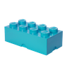 LEGO BLOCO ORGANIZADOR 8 PINOS SEM GAVETA AZUL MÉDIO - 3