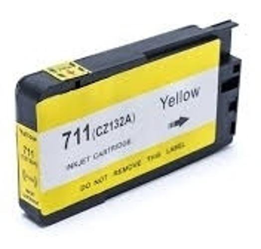 Kit 4 Cartuchos Compatíveis 711Xl Para T120 T520 - 4
