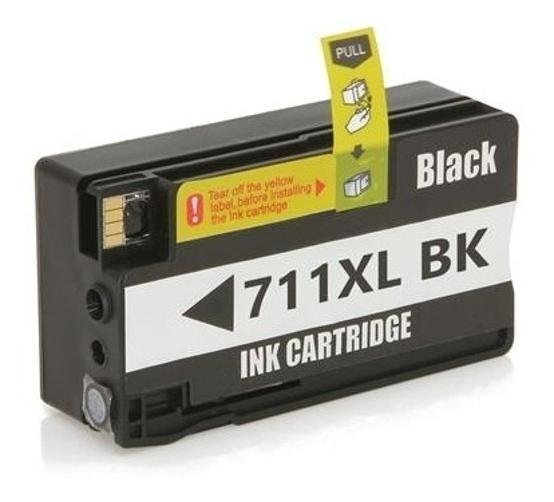 Kit 4 Cartuchos Compatíveis 711Xl Para T120 T520 - 2