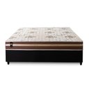 Ver imagem 5 de Conjunto Cama Box Espuma Espuma Chicago Marrom Casal 138x188x57