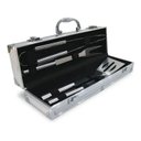 Ver imagem 2 de Kit Churrasco Maleta 4 Peças Santos Futebol Clube Oficial