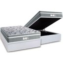 Ver imagem 1 de Cama Box Baú Casal: Colchão Molas Probel MasterPocket Ensacadas ProDormir Evolution + Base CRC Coura