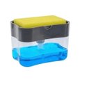 Ver imagem 1 de Dispenser Sabão 2x1 Detergente Suporte Porta Bucha Esponja