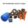 Kit de Instalação para Caixa Dágua Combo de Conexões com Boia Adaptador Flange Joelho Te e Registro  - 1