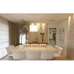 Mesa Jantar Cap. 10 Lugares 2.10 X1.30 M Laca Branca Brilho - 2