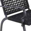 Ver imagem 2 de 2 Poltrona Alumínio Corda Náutica Porto Rico Área Jardim Piscina Trama Original