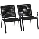 Ver imagem 1 de 2 Poltrona Alumínio Corda Náutica Porto Rico Área Jardim Piscina Trama Original