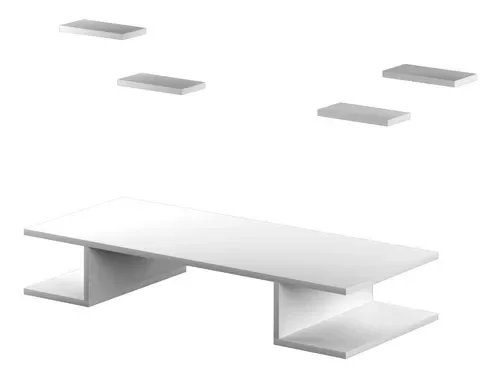 Ver imagem 1 de Mesa Suspensa Unica Mdf Trabalho Home Office Computador Pc