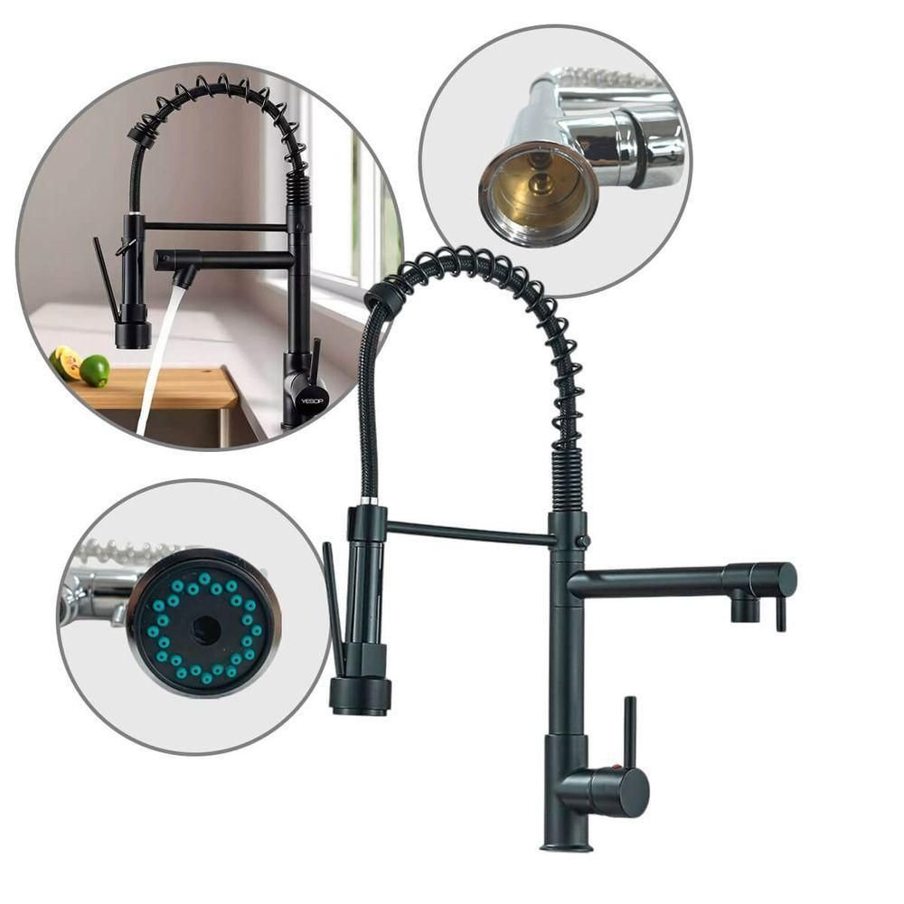 Torneira Gourmet Cozinha Monocomando com Arejador Alta Pressão - 5