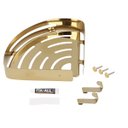 Ver imagem 6 de Suporte Shampoo de Canto Parede Banheiro Aço Inox Dourado