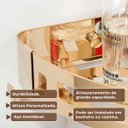 Ver imagem 4 de Suporte Shampoo de Canto Parede Banheiro Aço Inox Dourado