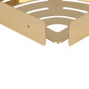 Ver imagem 7 de Suporte Shampoo de Canto Parede Banheiro Aço Inox Dourado