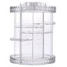 Organizador Maquiagem 360º Giratorio Acrilico Perfume Batom Base Creme Suporte Penteadeira Banheiro  - 14