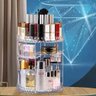 Organizador Maquiagem 360º Giratorio Acrilico Perfume Batom Base Creme Suporte Penteadeira Banheiro  - 11