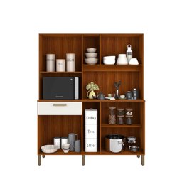 Conjunto Armário Jade 10 Portas – Perfeito para Cozinhas Pequenas e Médias - 4