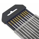 Ver imagem 1 de Eletrodo Tungstênio Lantânio Dourado Ewla-1.5 - 3.2mmx150mm (1/8x6) 10 Unidades