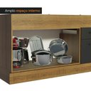 Ver imagem 5 de Balcão De Pia 150 Cm 2 Portas E 2 Gavetas Rustic/Preto