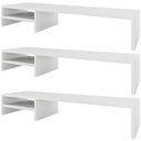 Ver imagem 1 de Kit 03 Suportes para Monitor Stand Home Office Lap 90 Cm L03 Branco - Lyam