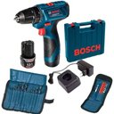 Ver imagem 1 de Parafusadeira Furadeira 12 Volts Gsr 120LI com Maleta 2 Baterias e 23 Acessorios - 06019G80E2000 - B