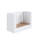 Ver imagem 4 de Berço Curvo com Colchão Essencial Branco 133x64x90 cm Completa Móveis