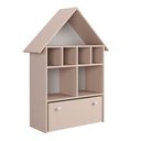 Ver imagem 5 de Casinha Organizadora de Brinquedos Infantil 100% Mdf Plancasa Sal Rosa