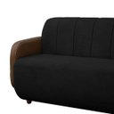Ver imagem 3 de Sofá Orgânico Curvo Malbec 2 Lugares 130cm Bouclê Facto - Sofa Store:bouclê Preto