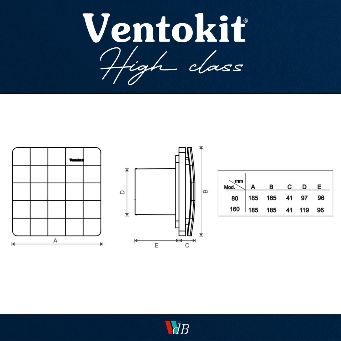 Ventokit High Class M 80 Bivolt - 3