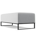 Ver imagem 7 de Puff Decorativo Sala de Estar Bali W01 Pés Base Ferro 120x50 cm Linho Cinza - Lyam Decor
