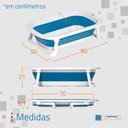 Ver imagem 3 de Banheira de Bebê Dobrável Pequena Salmão