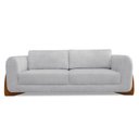 Ver imagem 4 de Sofá Living 4 Lugares Bouclê 250cm Cinza Djon