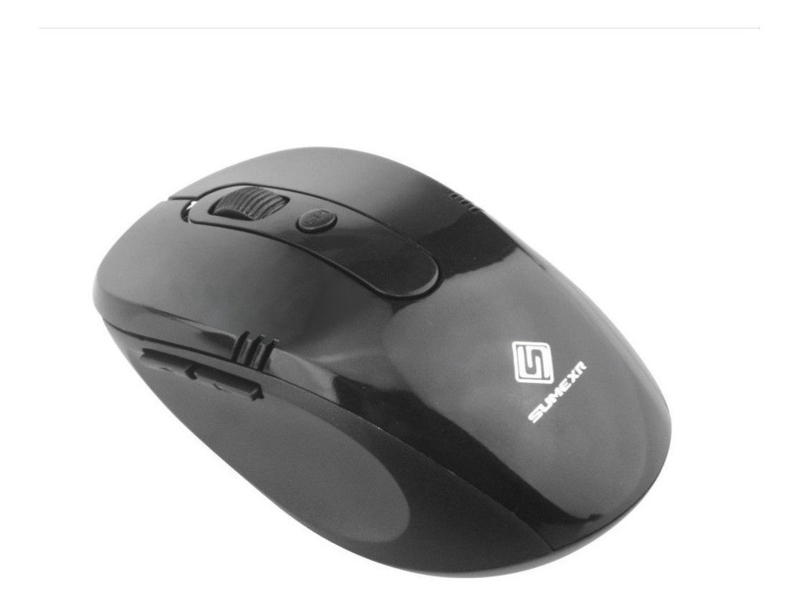 Mouse Cinza Escuro Óptico sem Fio Sumexr - Fa7100