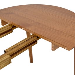 Mesa Redonda Extensível até 150cm Hono - Iaza Móveis - 6