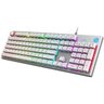 Teclado Gamer USB K500F Prata HP - 2
