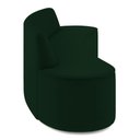 Ver imagem 4 de Sofá 4 Lugares para Sala de Estar Living 260cm Koane D06 Veludo Esmeralda - Mpozenato