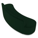 Ver imagem 2 de Sofá 4 Lugares para Sala de Estar Living 260cm Koane D06 Veludo Esmeralda - Mpozenato
