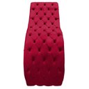 Ver imagem 3 de Maca Estofada Capitonê Largura 70 cm com Massagem Veludo Vermelho Sofa Store