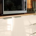 Ver mais imagens de Cozinha Compacta Pitaya 7 Portas 2 Gavetas - Cinamon Touch/Off White