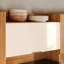 Ver imagem 7 de Cozinha Compacta Pitaya 7 Portas 2 Gavetas - Cinamon Touch/Off White