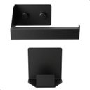 Ver imagem 5 de Kit de Acessórios para Banheiro Preto 4 Pçs F.Master Slim Df