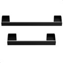 Ver imagem 3 de Kit de Acessórios para Banheiro Preto 4 Pçs F.master Slim Df