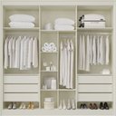 Ver imagem 2 de Guarda-Roupa Imperial 6 Portas 6 Gavetas 100% MDF Reflecta com LED