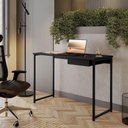 Ver imagem 2 de Escrivaninha com Gaveta Mia 110 X 45 Klm Store Preto-preto