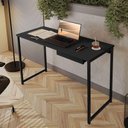 Ver imagem 4 de Escrivaninha com Gaveta Mia 110 X 45 Klm Store Preto-preto