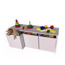 Ver imagem 2 de Mesa Auxiliar Woodcore Rack 1,20 Mdf 120x40 Cm Brinquedos