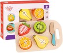 Ver imagem 4 de Brinquedo Didático Cortando Alimento Frutas Tokky Toy 10 Pç