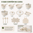 Ver imagem 3 de Kit Panelas Antiaderente com Cabo Removível e Acessórios Bra