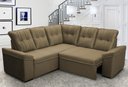 Ver imagem 1 de Sofá Canto London Suede Velut - King House