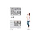 Ver imagem 3 de Cozinha Modulada Completa Americana 3 Peças 1 Aéreo + 1 Balcão + Complemento Cz125 Branco