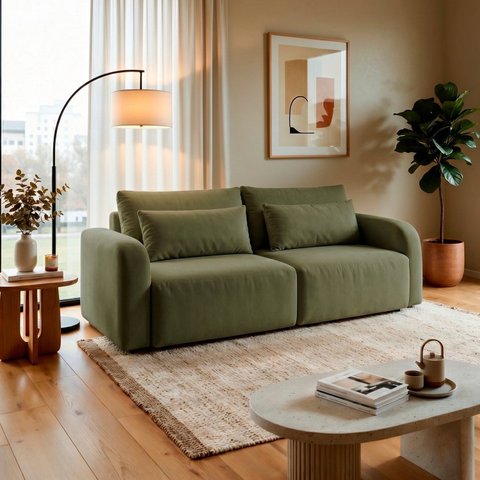 Sofá Cama 3 Lugares Retrátil e Reclinável 236cm Montreal