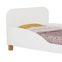 Ver imagem 3 de Cama Infantil Com Colchão Branca Melody Estrela